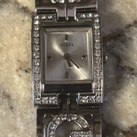 Guess Accessories - Guess Women's Silver Gigi Watch with Crystal Details